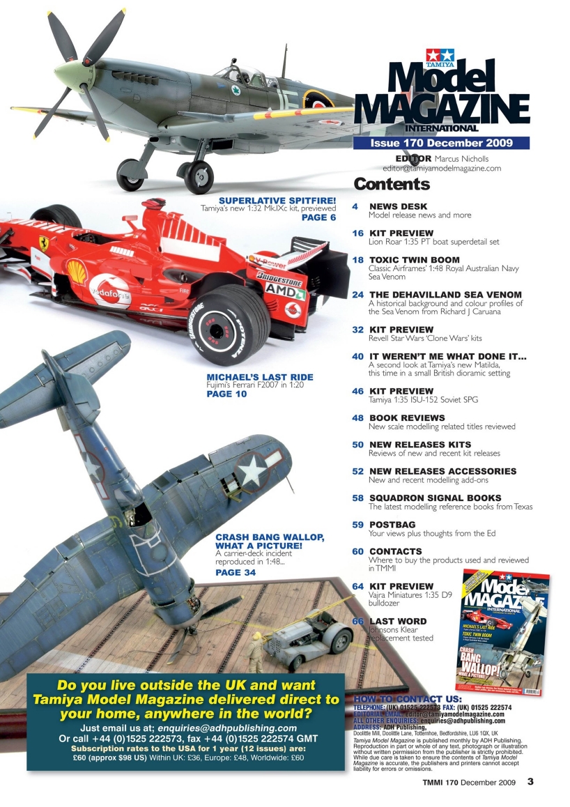 Tamiya Model Magazine 170 (2009-12)